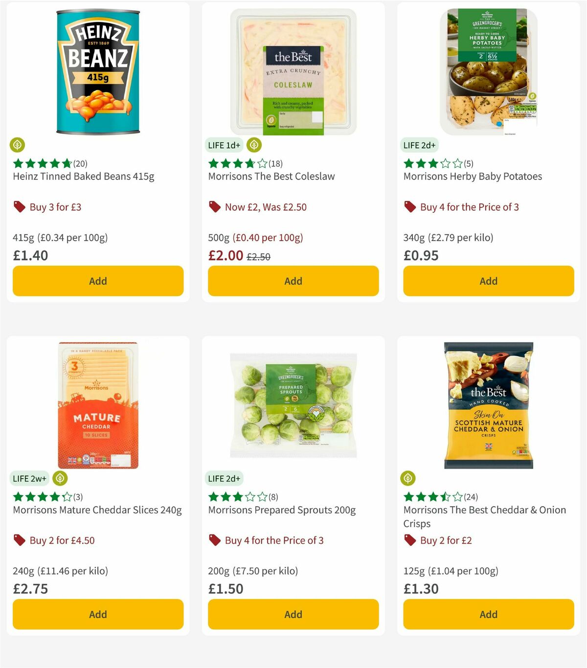 Morrisons Offers from 28 July