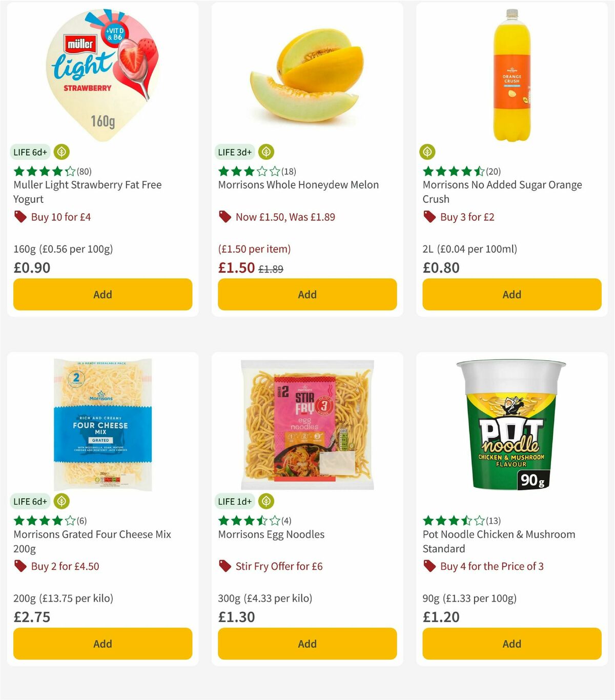 Morrisons Offers from 5 August