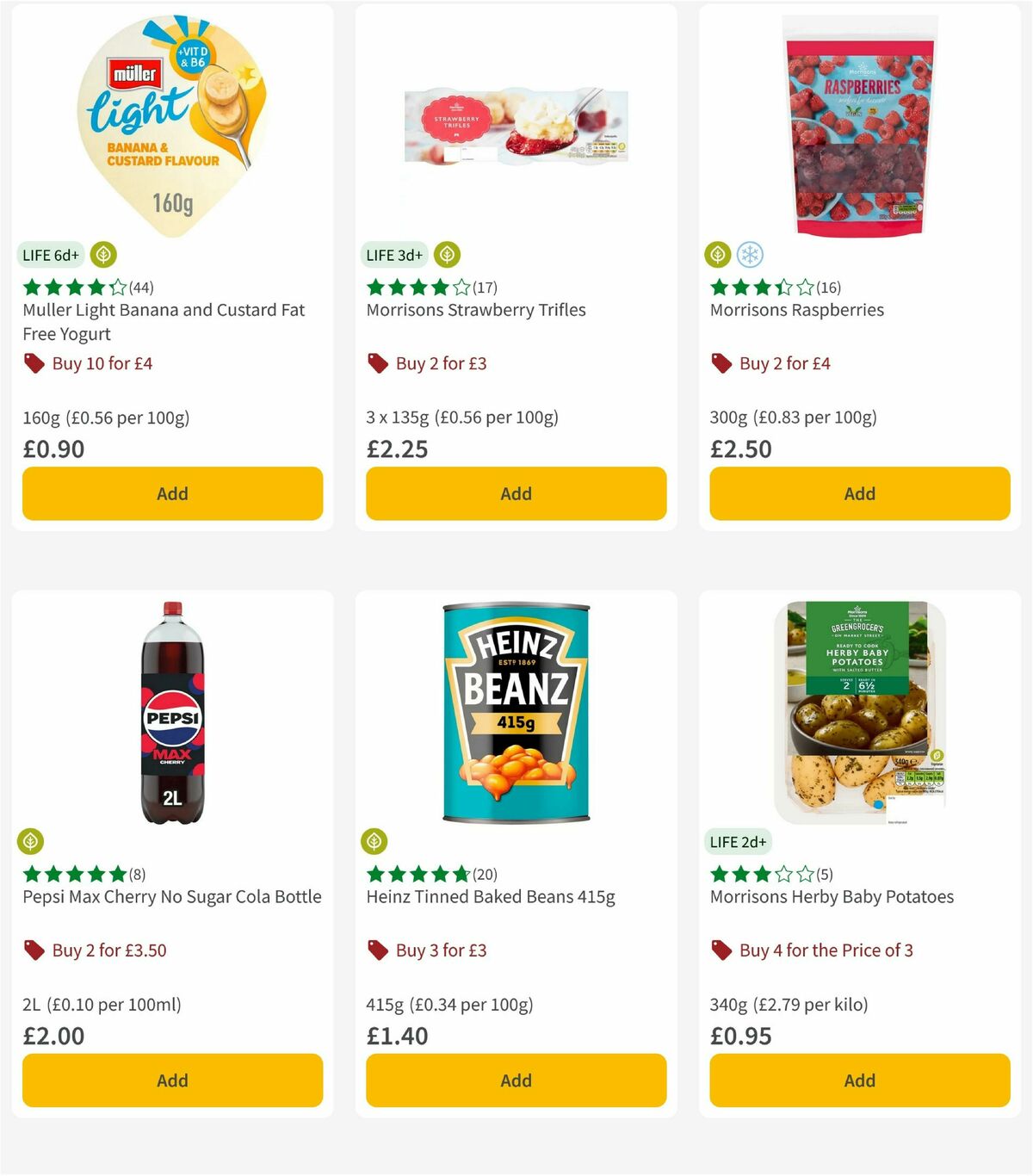 Morrisons Offers from 5 August