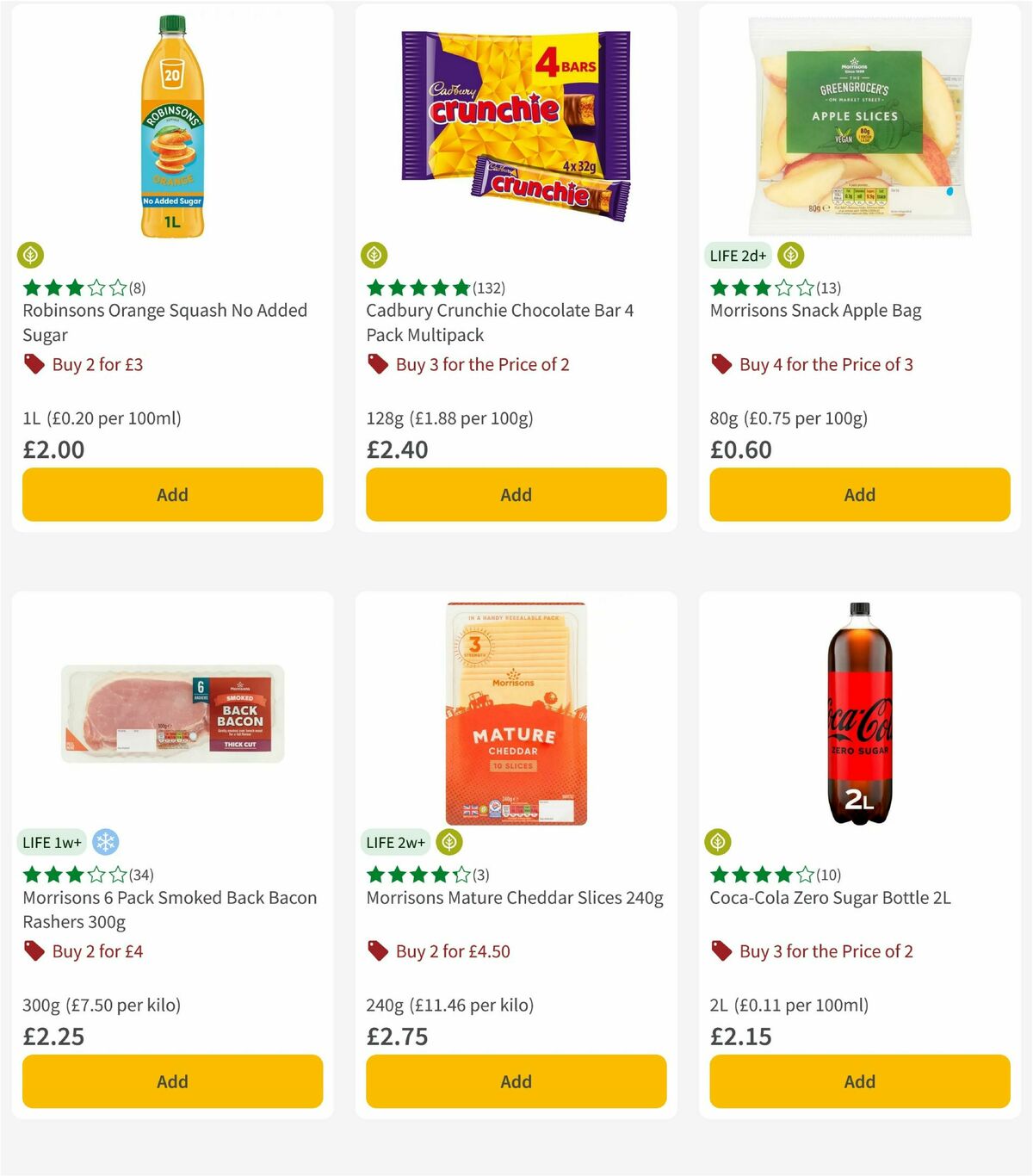 Morrisons Offers from 5 August