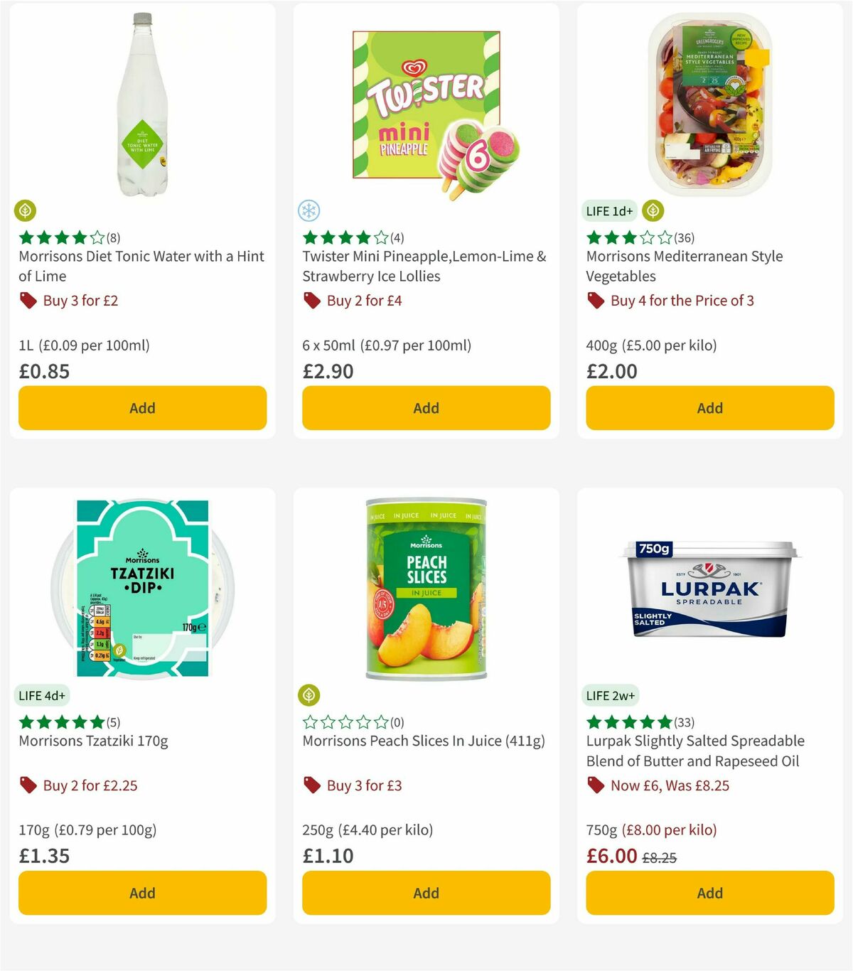 Morrisons Offers from 5 August