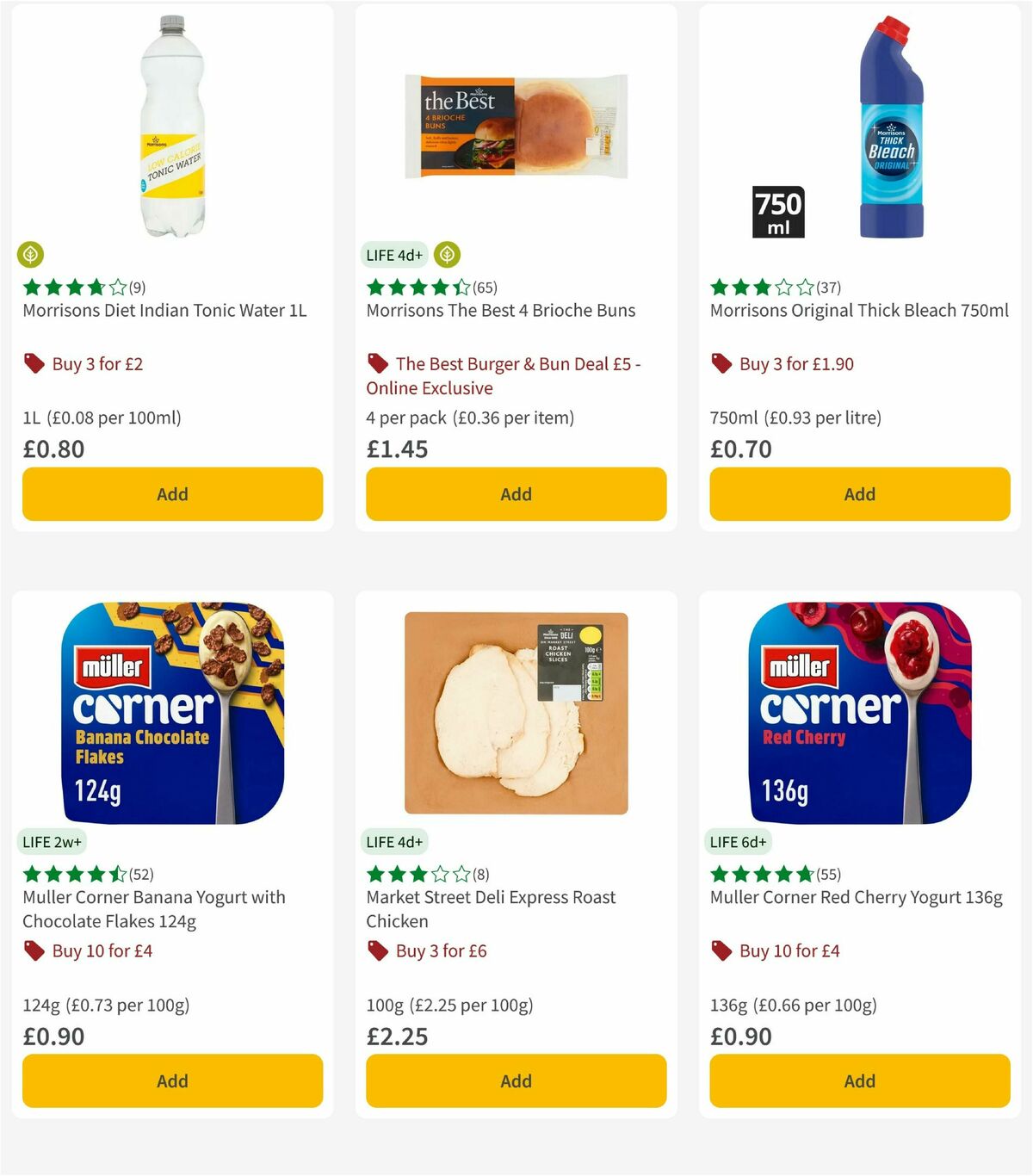 Morrisons Offers from 5 August