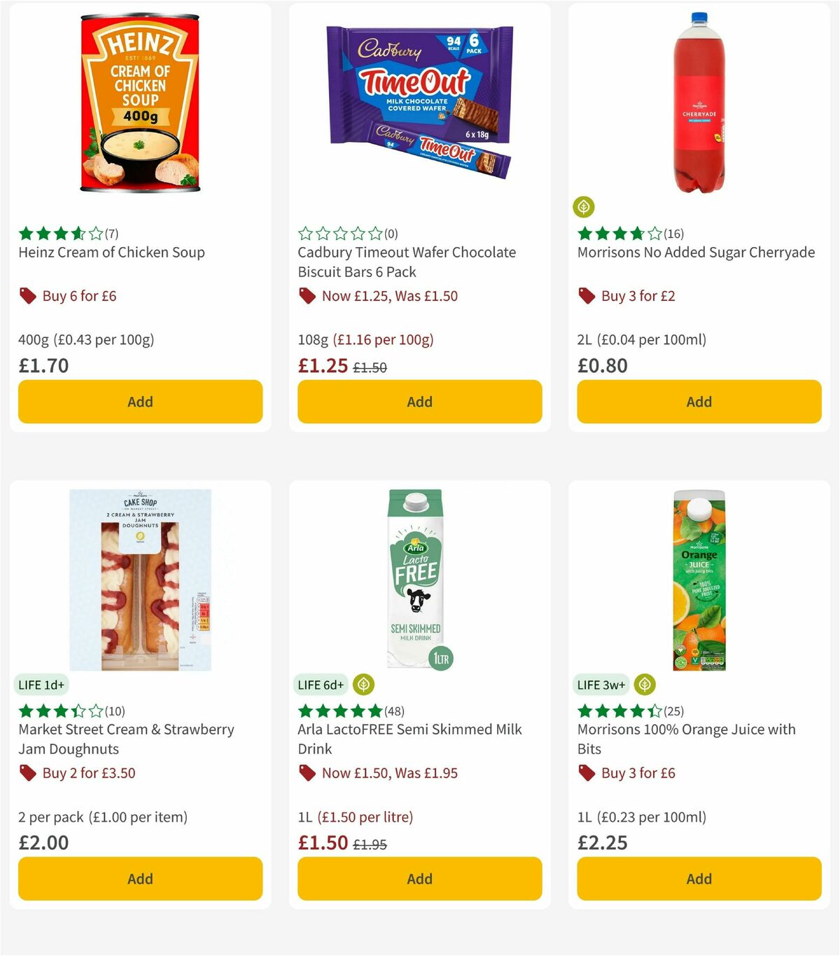 Morrisons Offers from 5 August