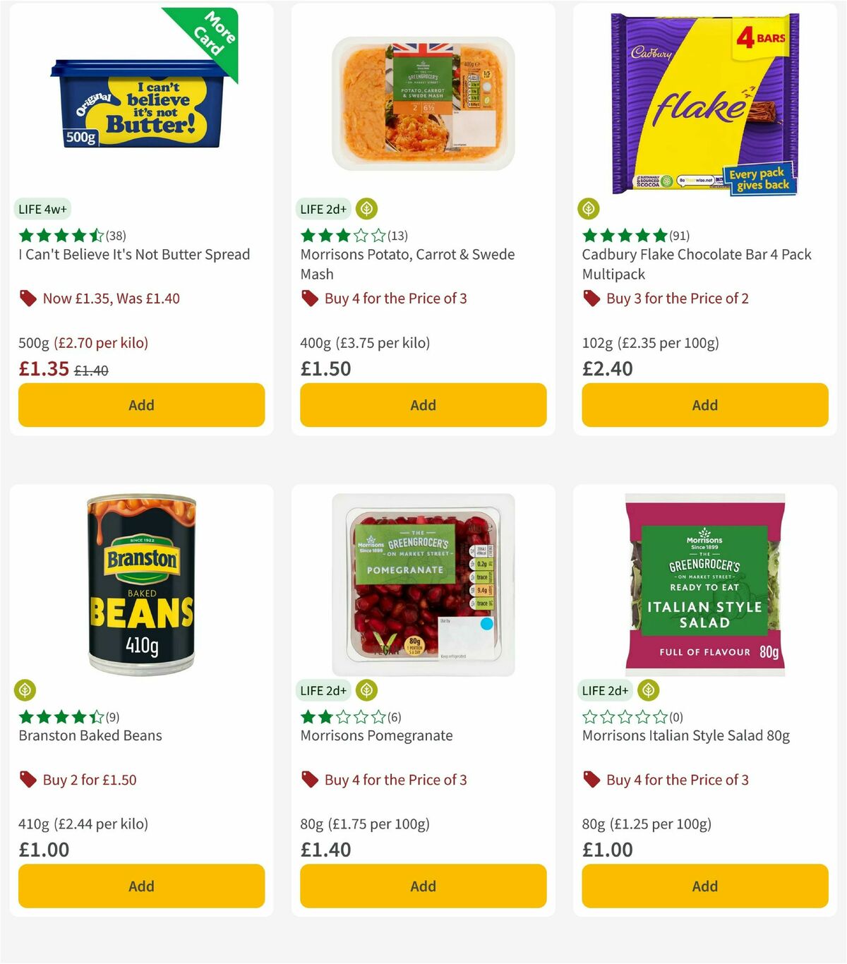 Morrisons Offers from 5 August