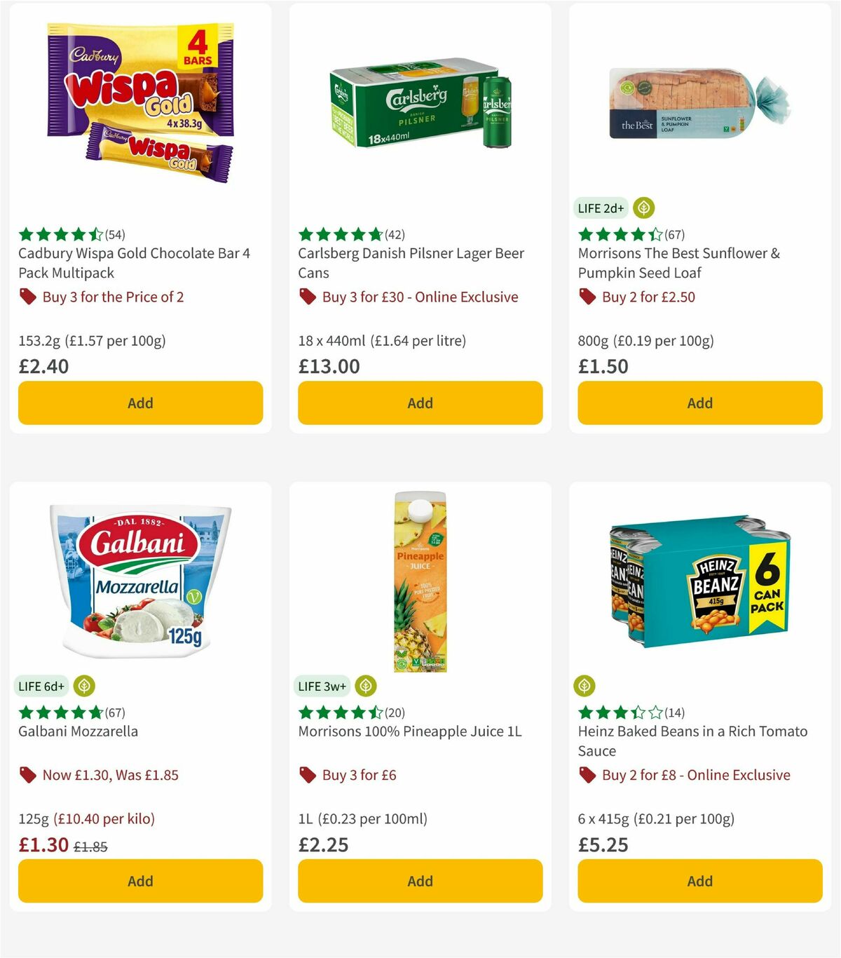 Morrisons Offers from 5 August