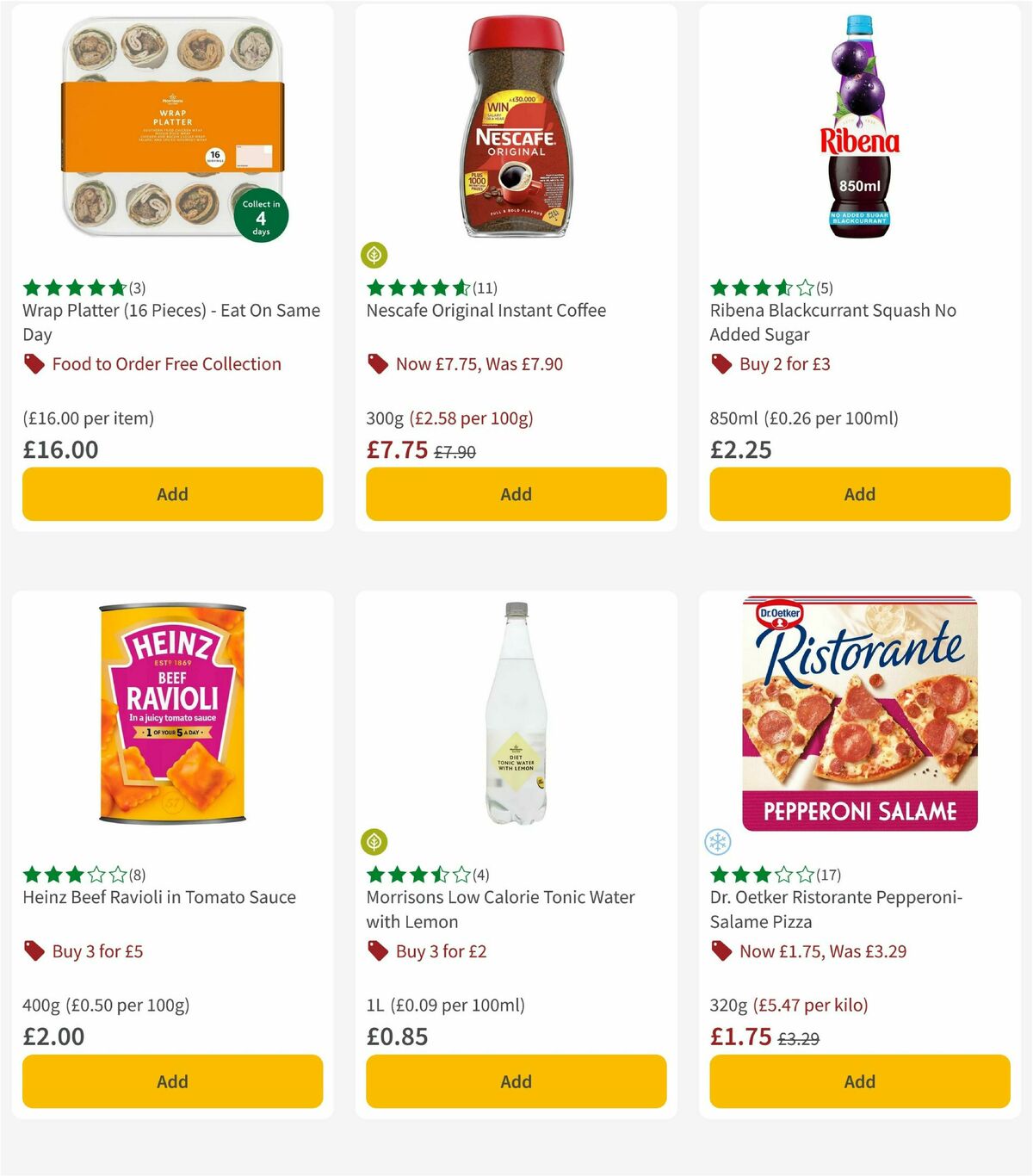 Morrisons Offers from 5 August