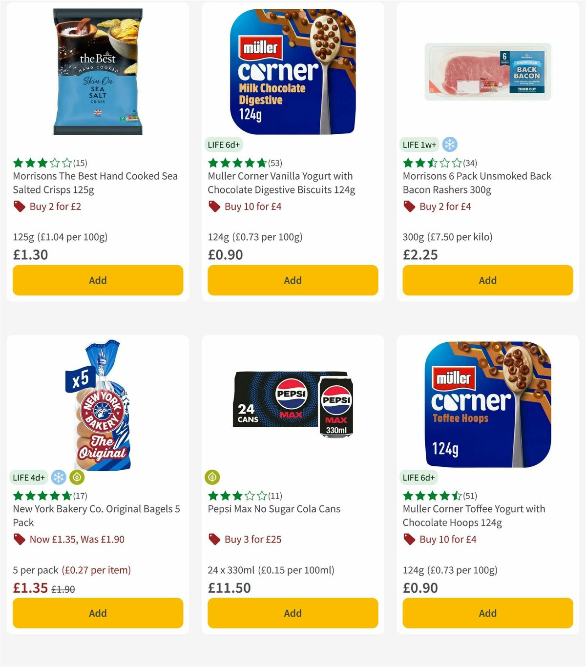 Morrisons Offers from 5 August