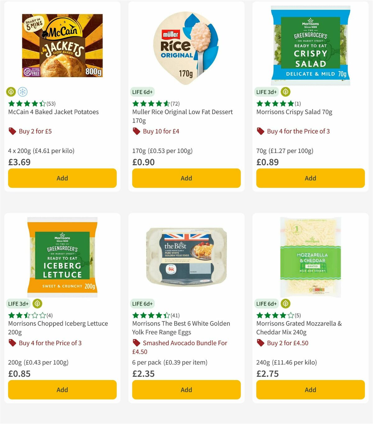 Morrisons Offers from 5 August