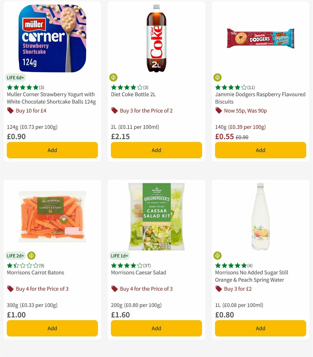 Morrisons Offers from 5 August