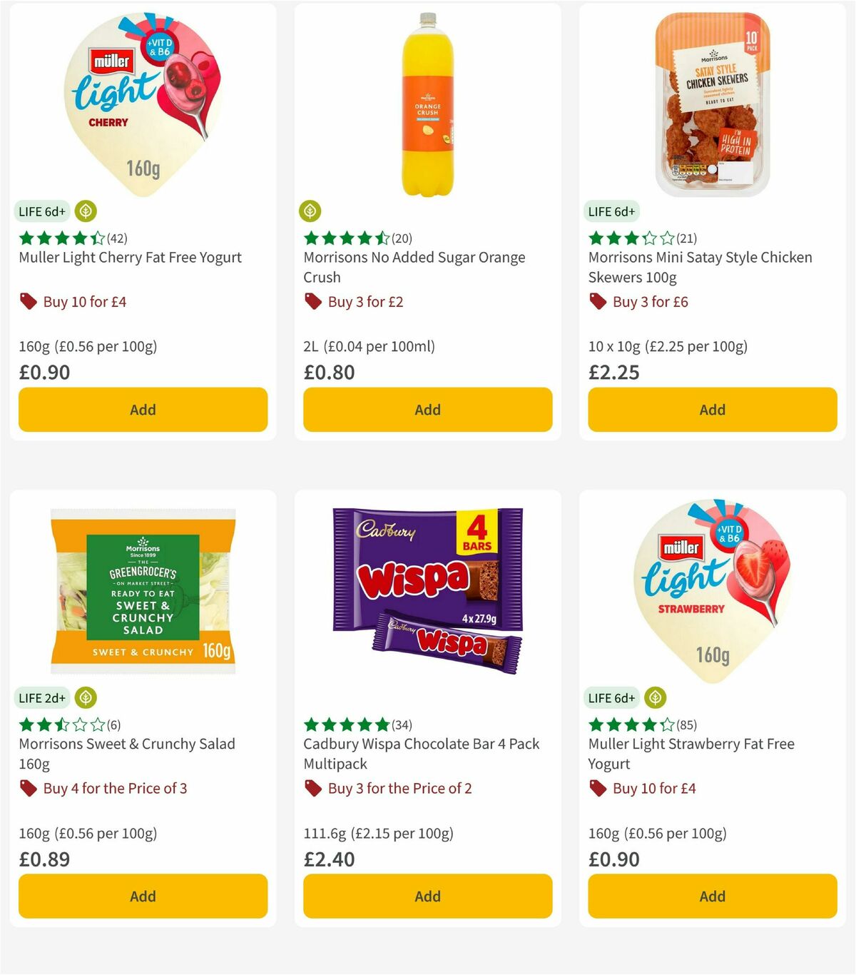 Morrisons Offers from 19 August