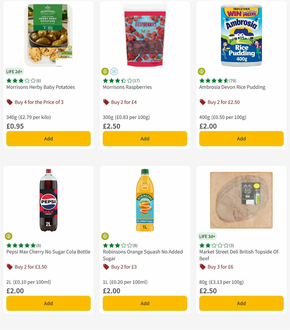 Morrisons Offers from 19 August