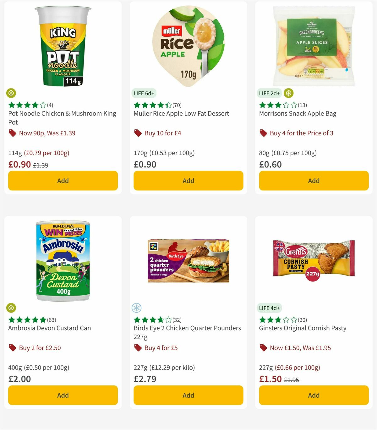Morrisons Offers from 19 August