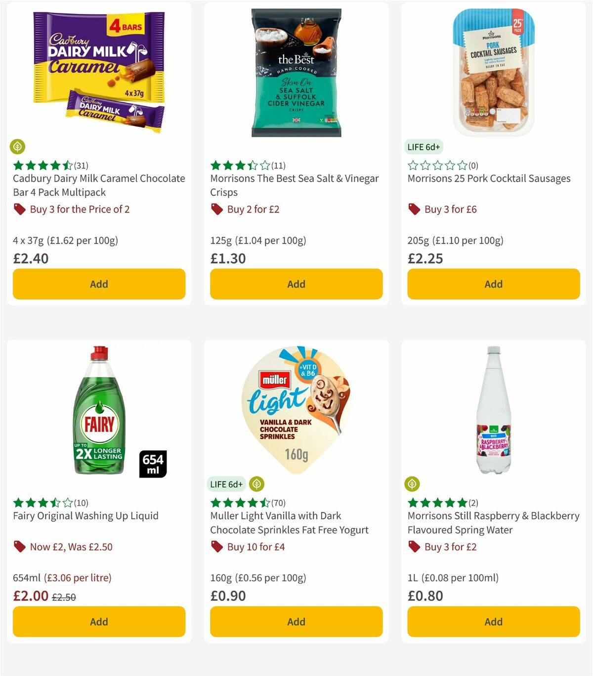 Morrisons Offers from 19 August