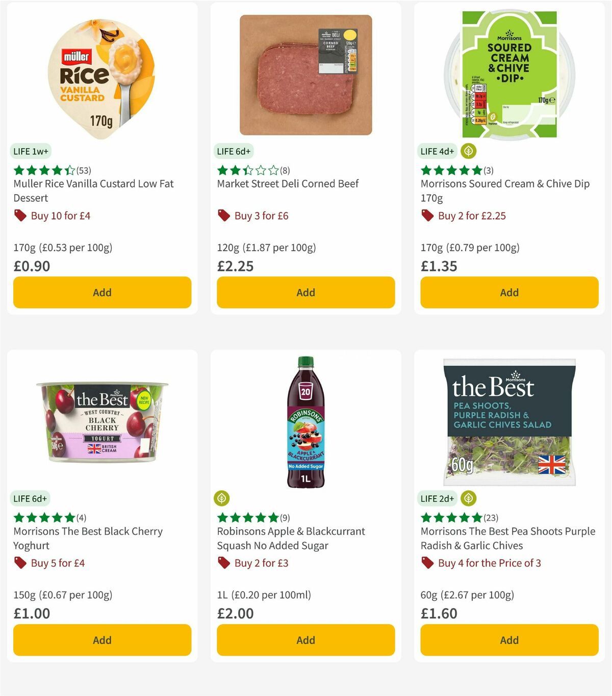 Morrisons Offers from 19 August