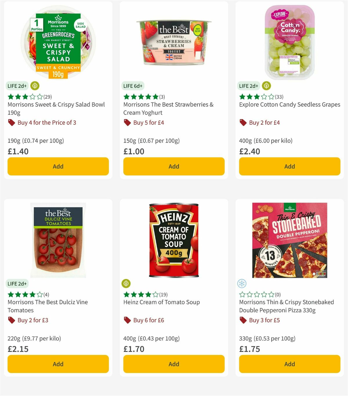 Morrisons Offers from 19 August