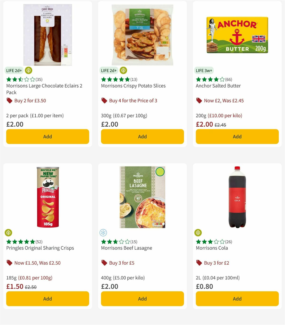Morrisons Offers from 19 August