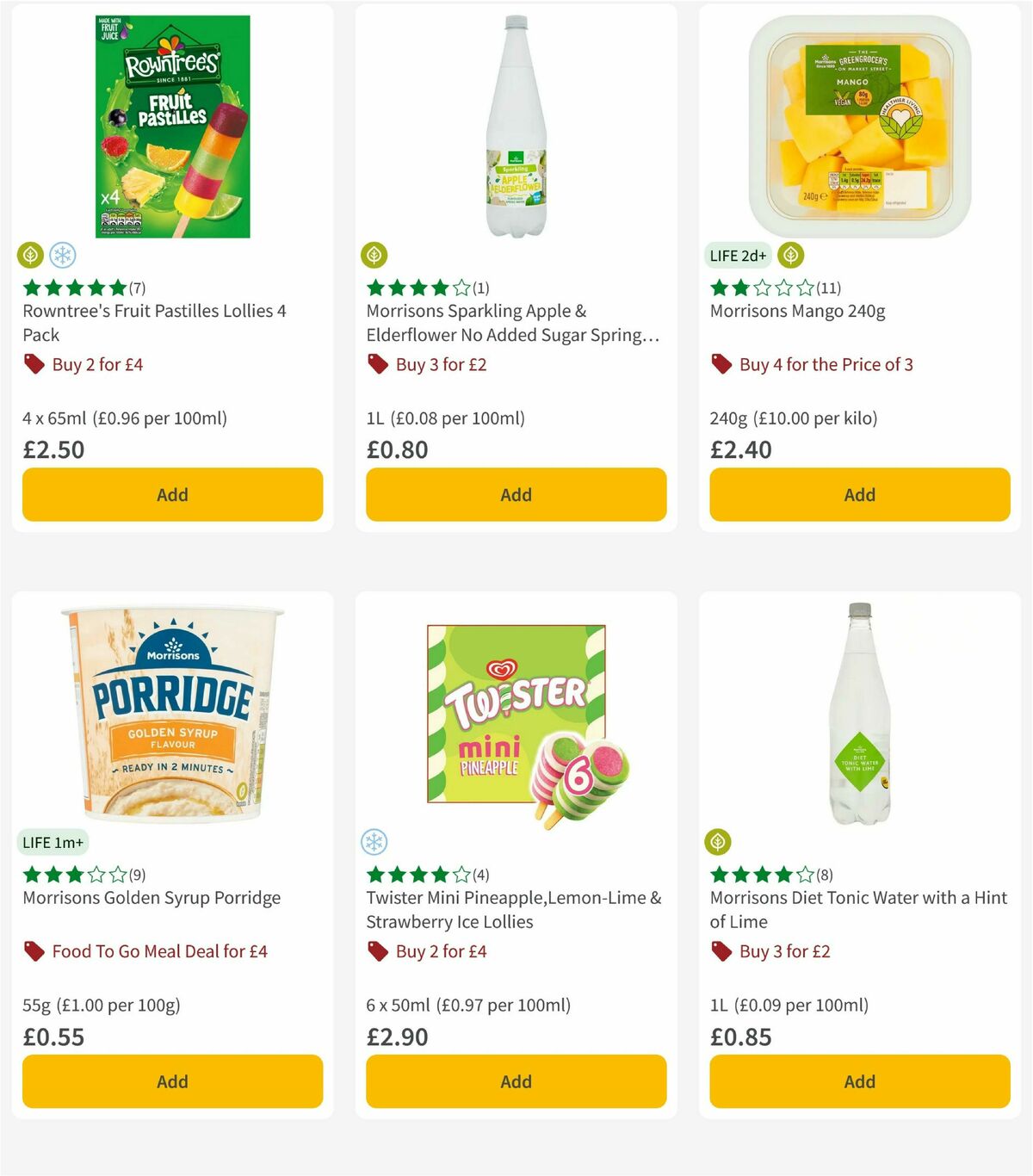 Morrisons Offers from 19 August