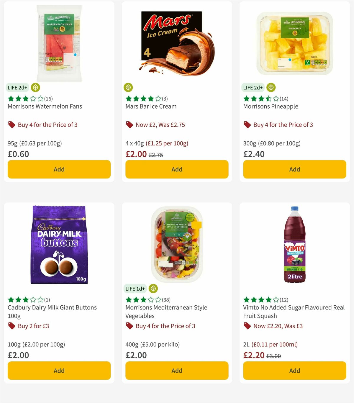 Morrisons Offers from 19 August