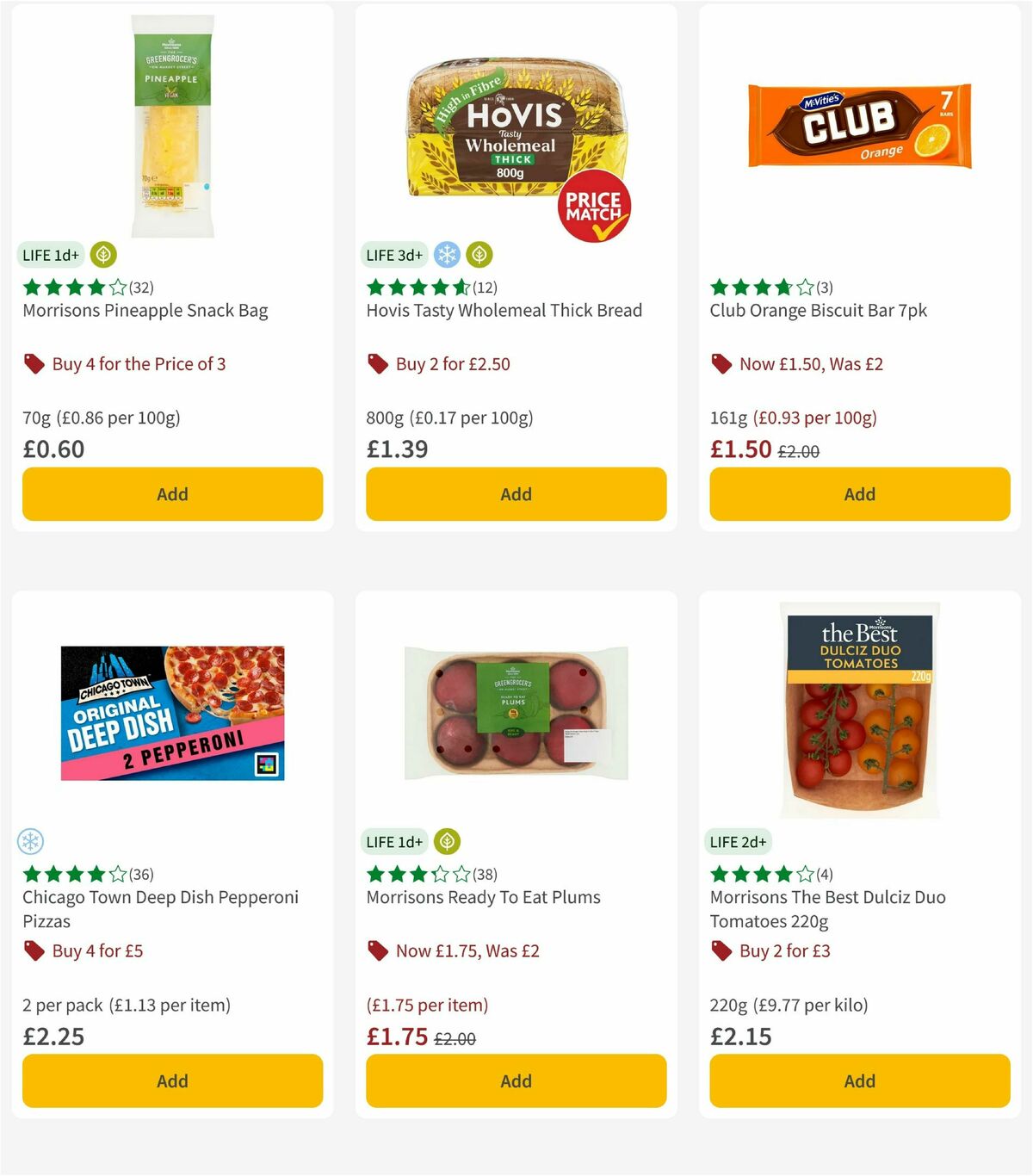 Morrisons Offers from 19 August