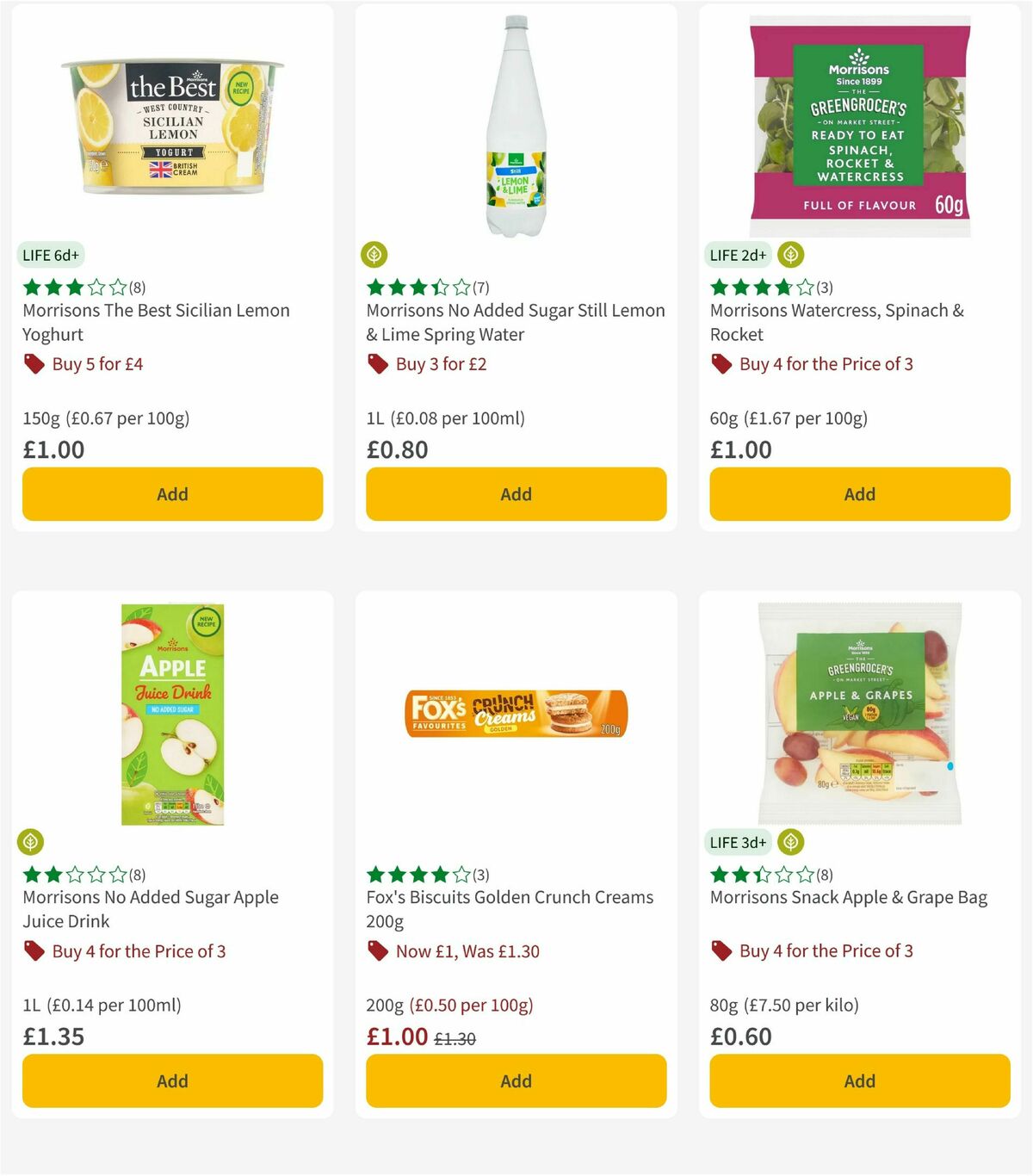 Morrisons Offers from 19 August