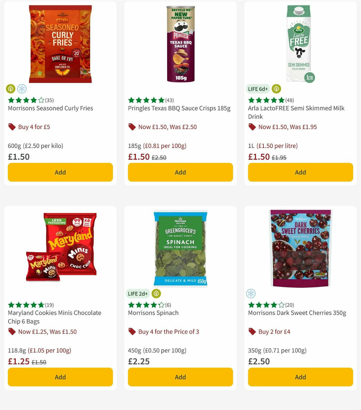Morrisons Offers from 19 August