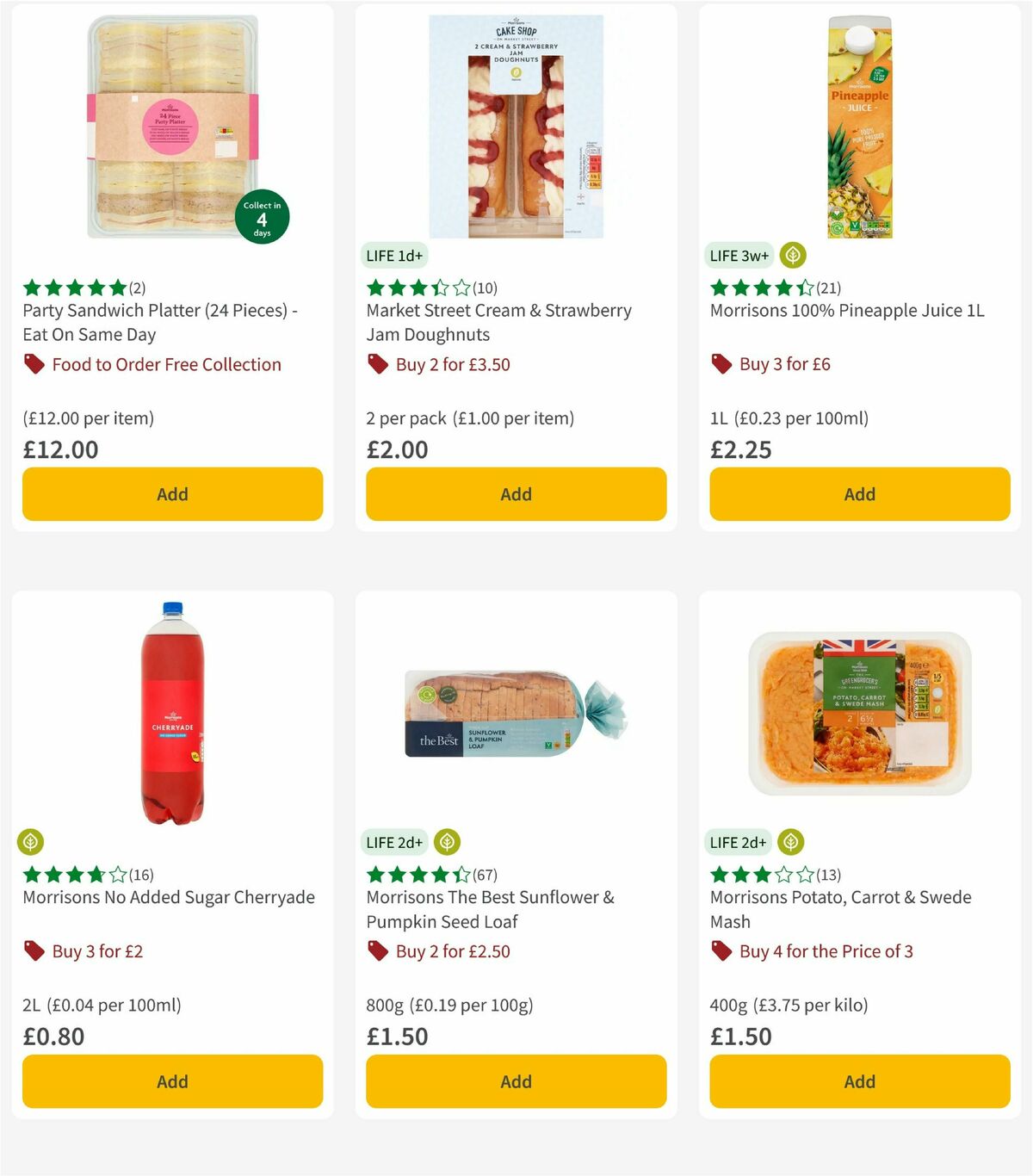 Morrisons Offers from 19 August