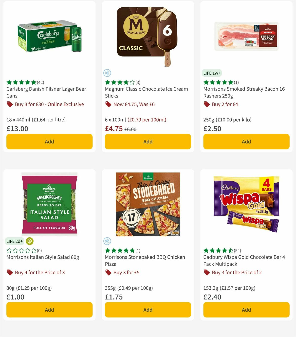 Morrisons Offers from 19 August
