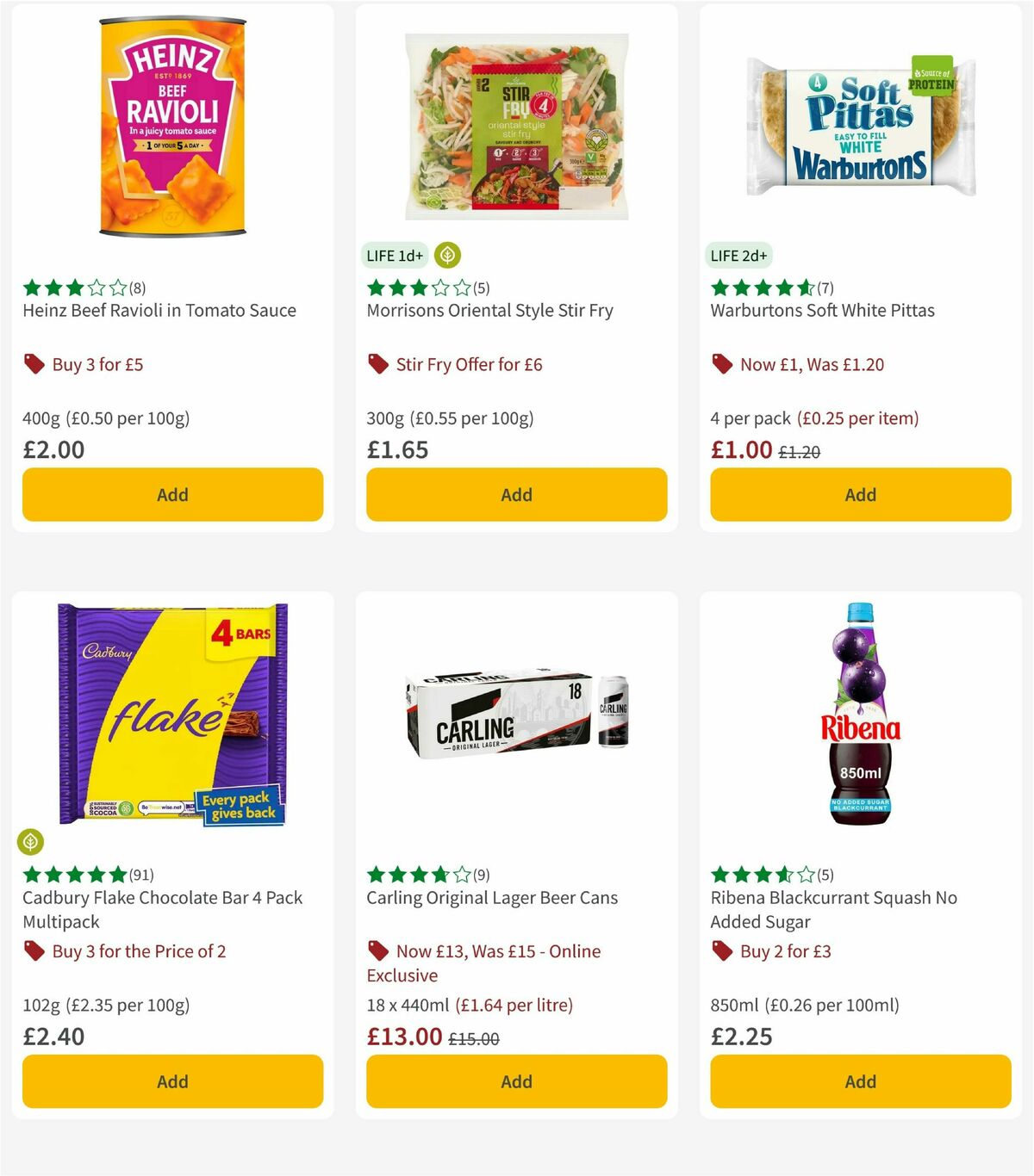 Morrisons Offers from 19 August