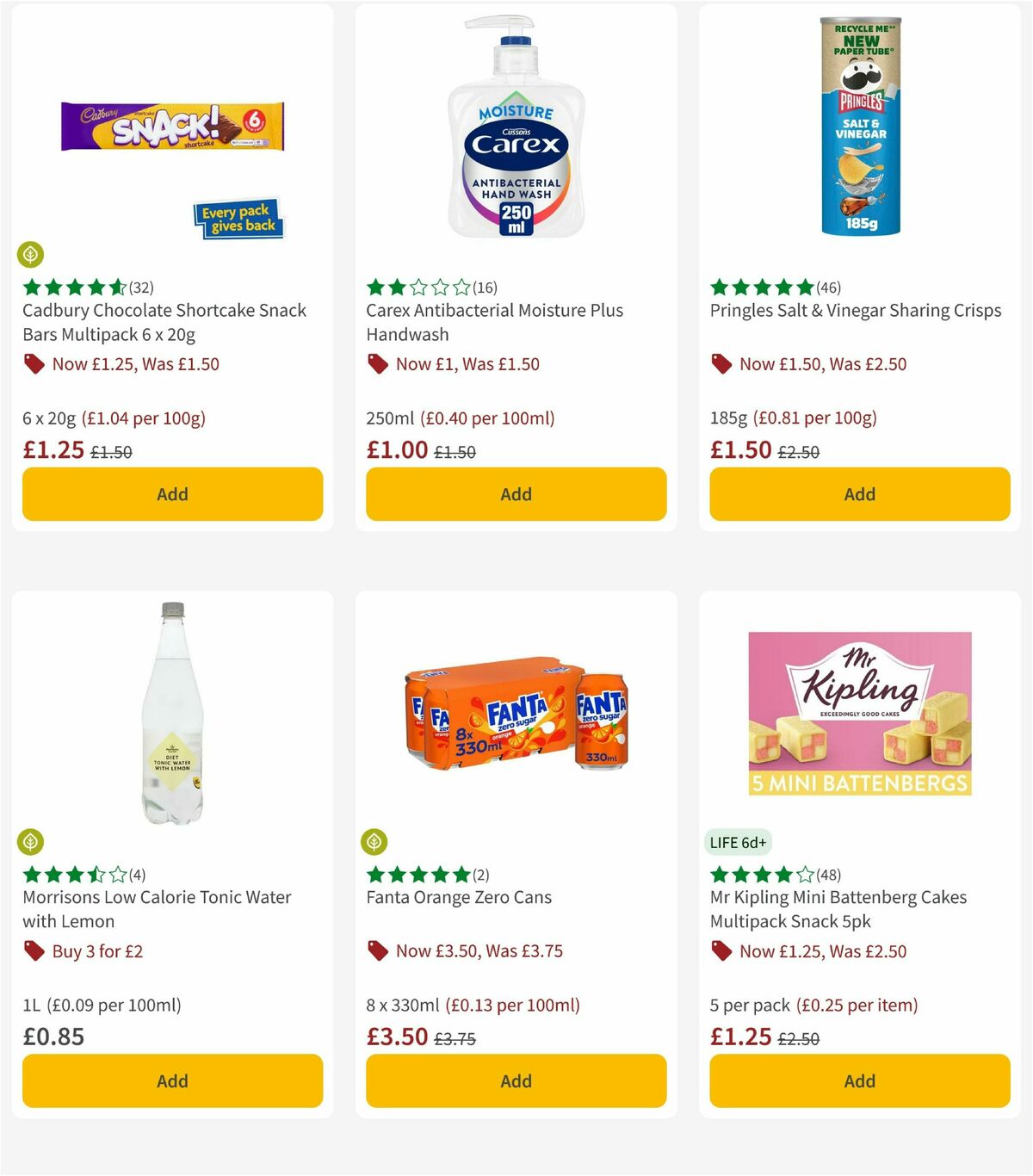 Morrisons Offers from 19 August