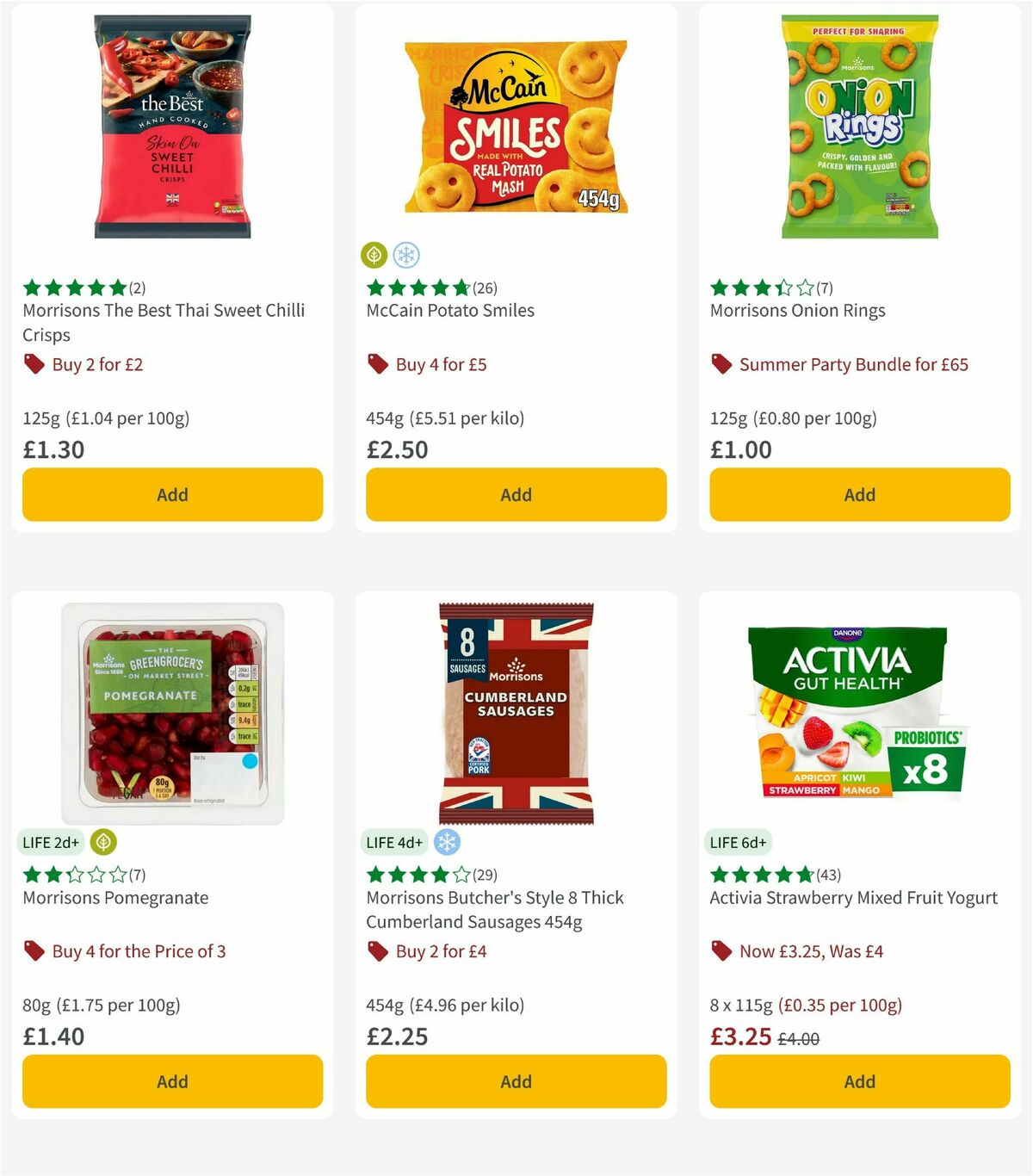 Morrisons Offers from 19 August