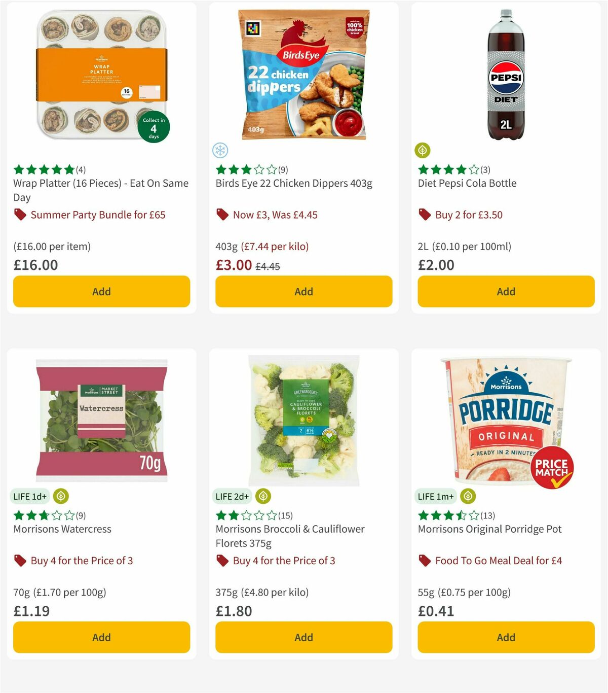 Morrisons Offers from 19 August