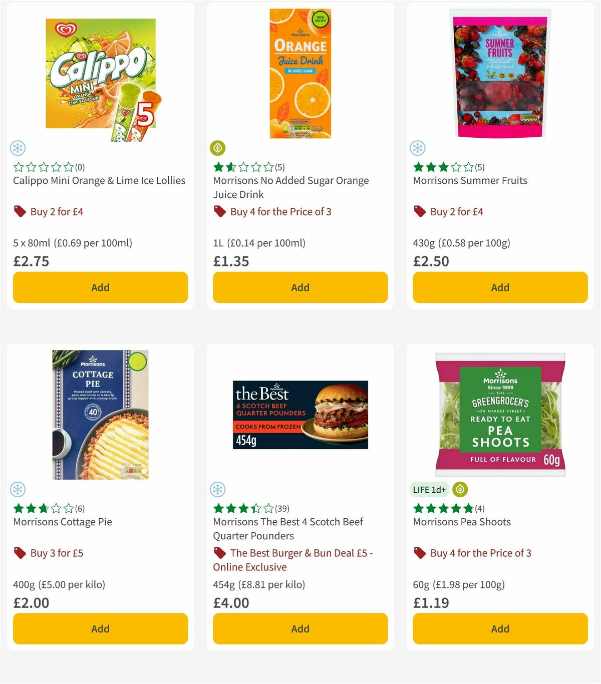 Morrisons Offers from 19 August