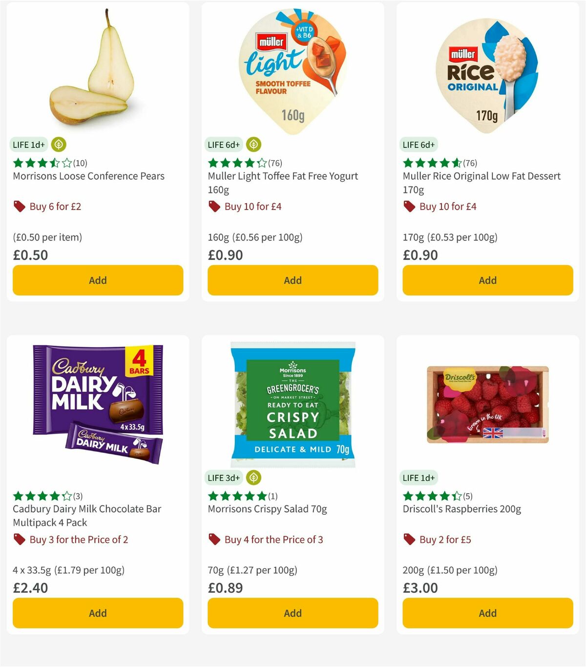 Morrisons Offers from 19 August