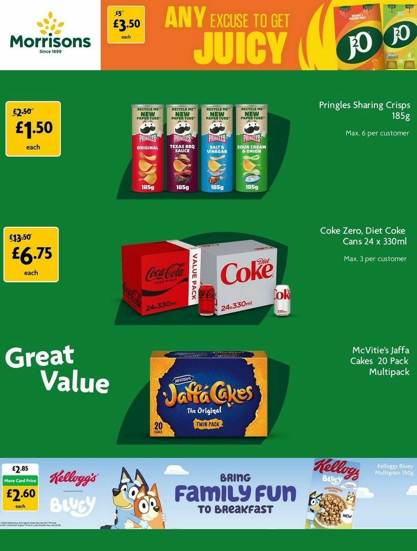 Morrisons Offers from 26 August