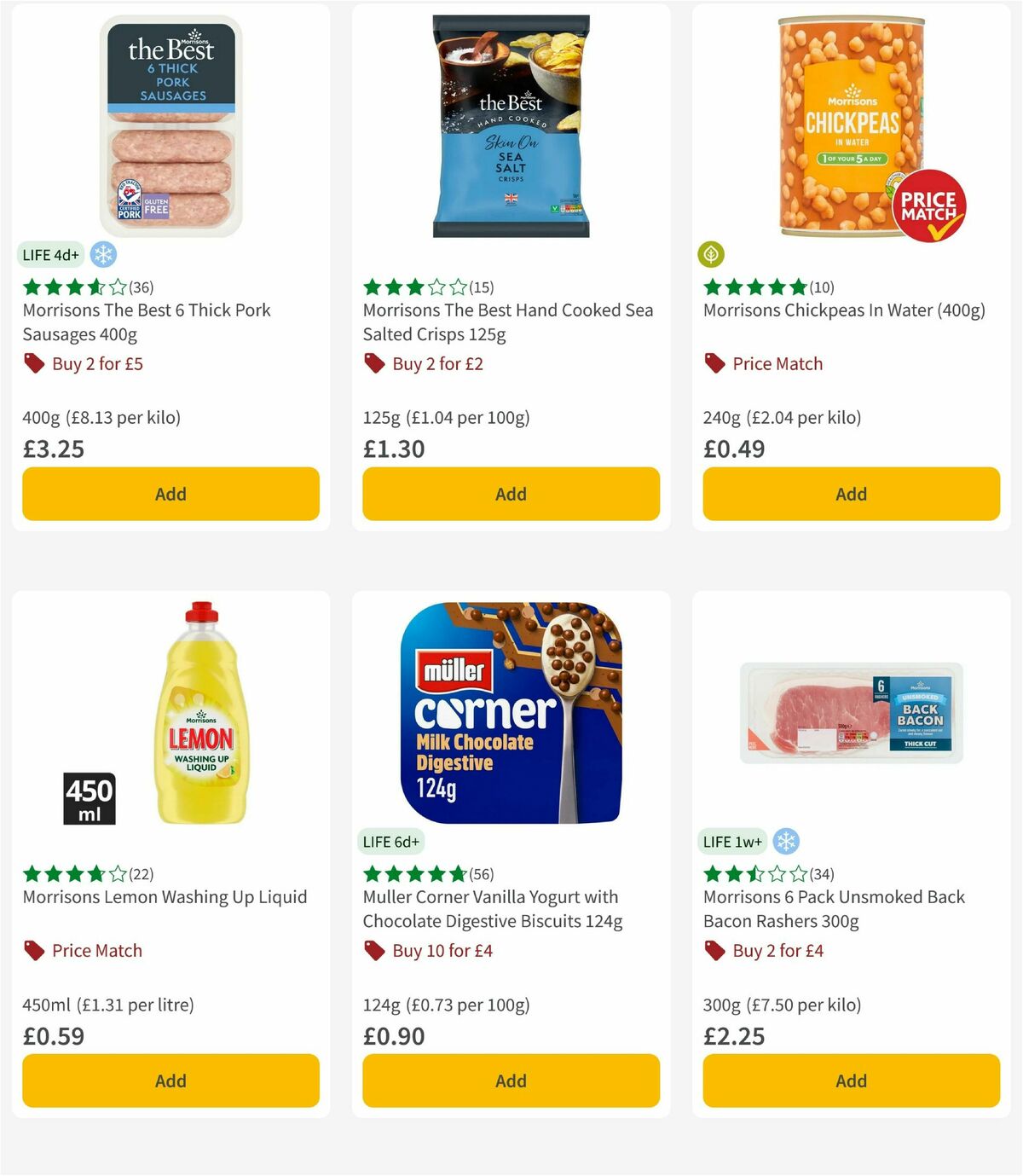 Morrisons Offers from 26 August