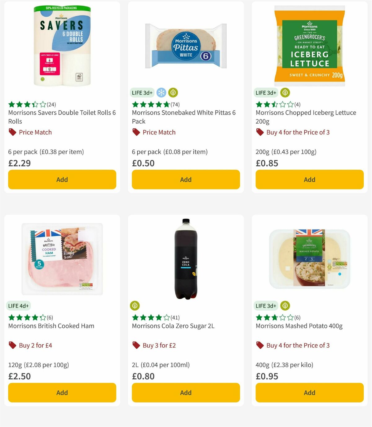 Morrisons Offers from 26 August