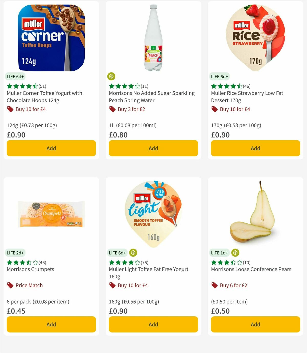 Morrisons Offers from 26 August