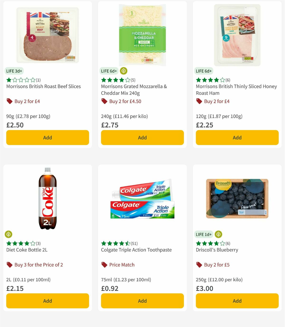 Morrisons Offers from 26 August