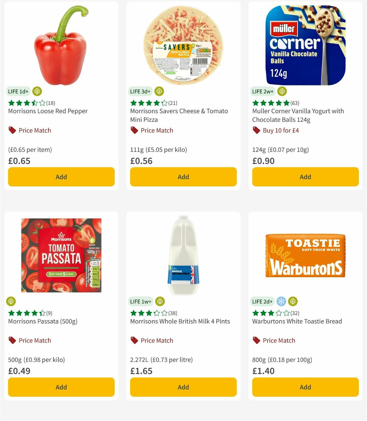 Morrisons Offers from 26 August
