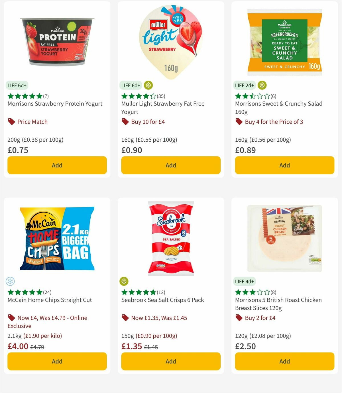 Morrisons Offers from 26 August