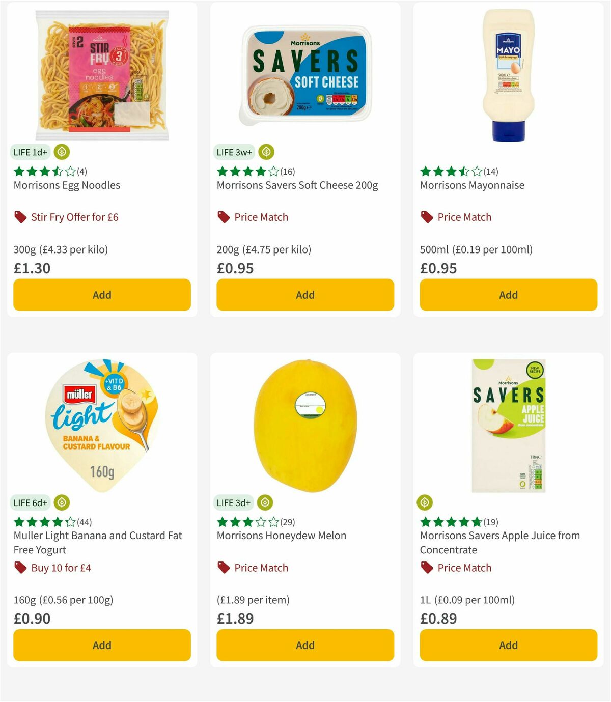 Morrisons Offers from 26 August