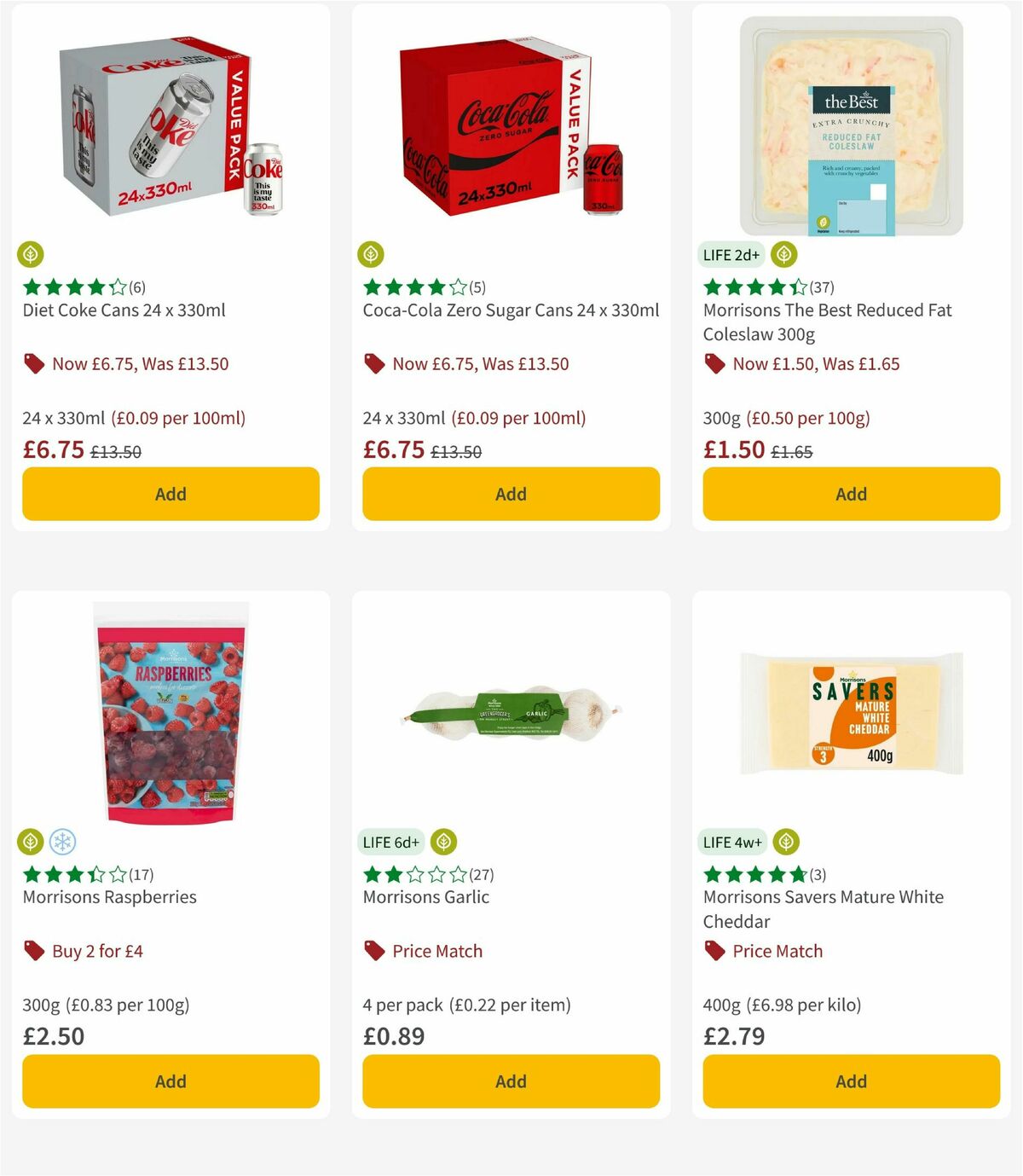 Morrisons Offers from 26 August