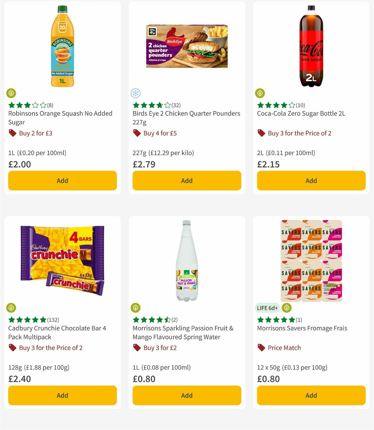 Morrisons Offers from 26 August