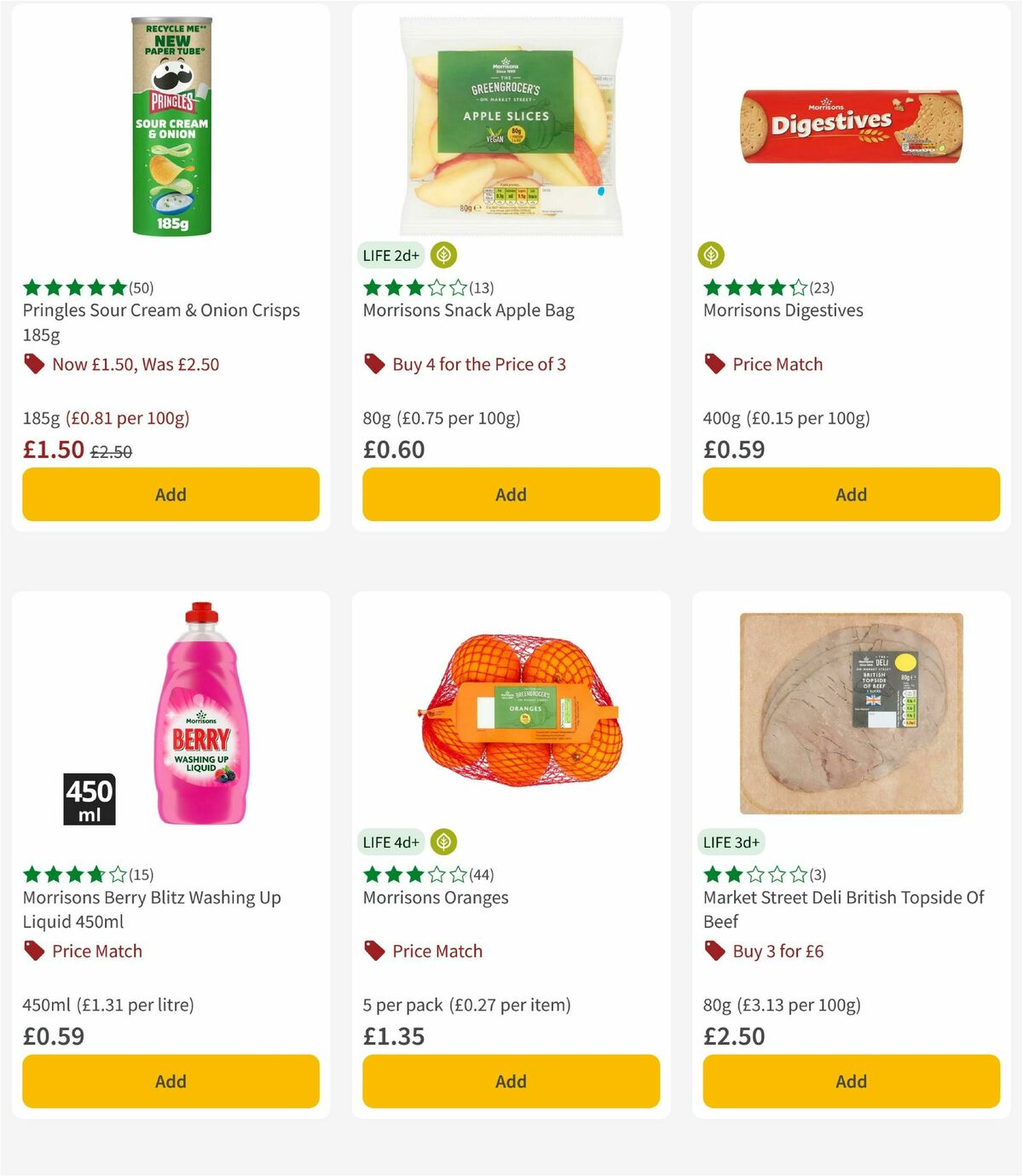 Morrisons Offers from 26 August