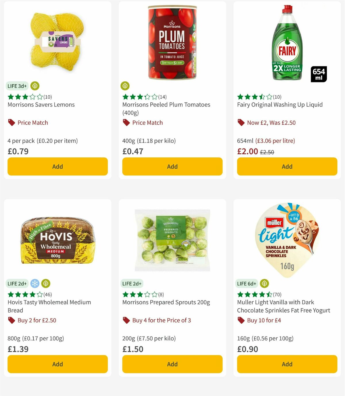 Morrisons Offers from 26 August