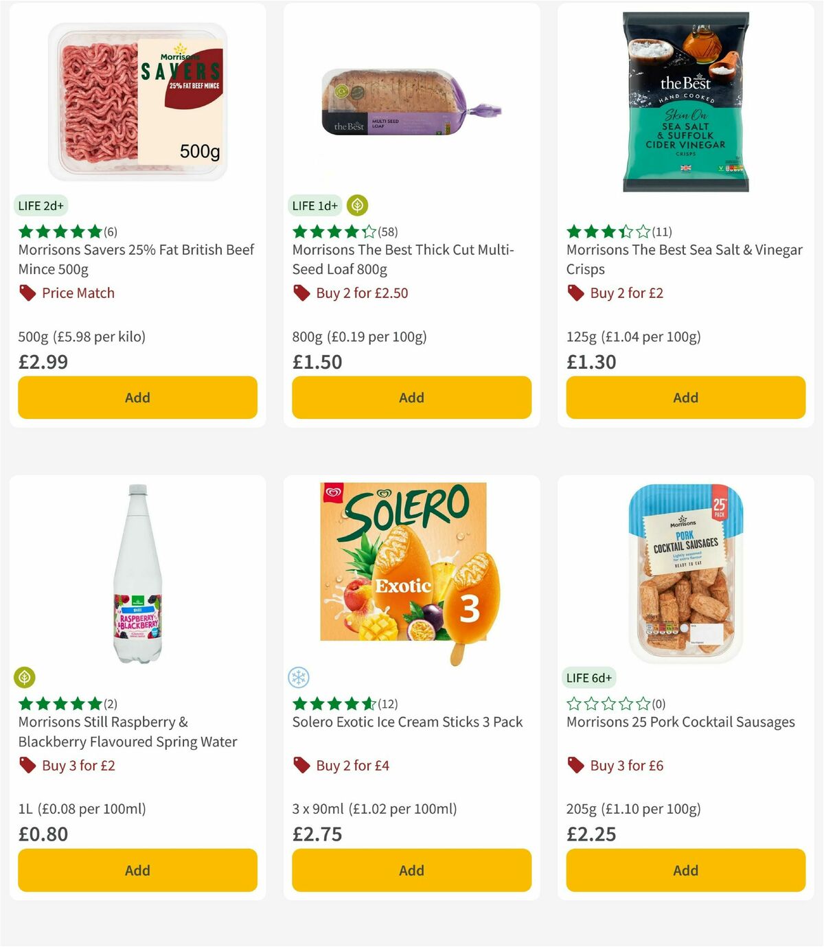 Morrisons Offers from 26 August