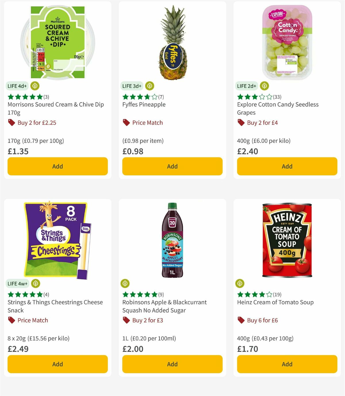 Morrisons Offers from 26 August