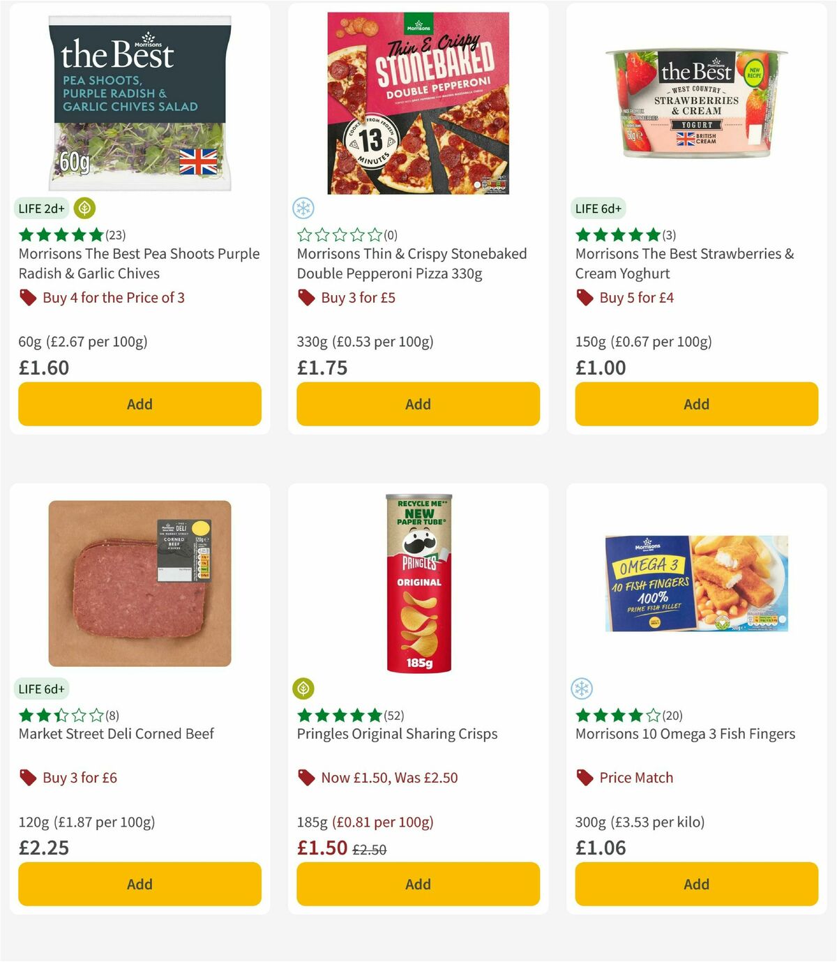 Morrisons Offers from 26 August