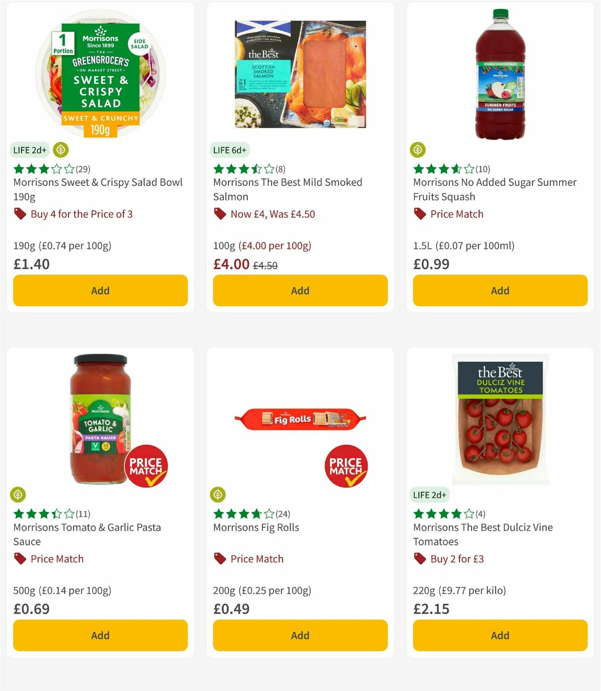 Morrisons Offers from 26 August