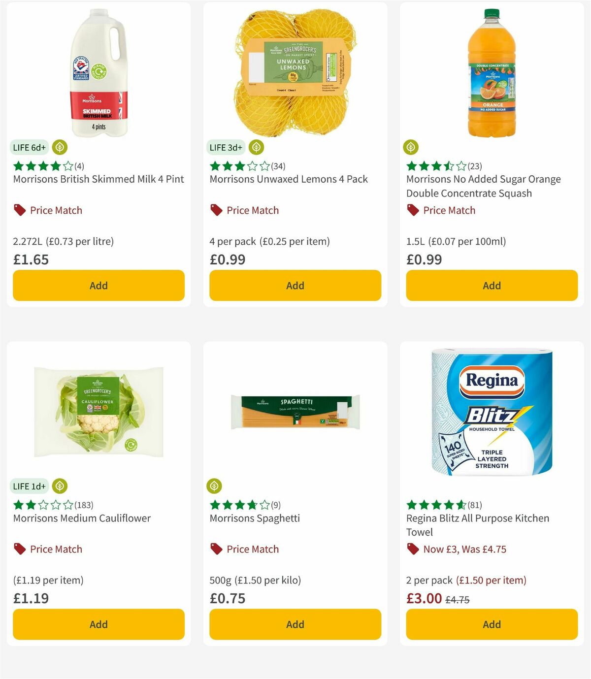 Morrisons Offers from 26 August